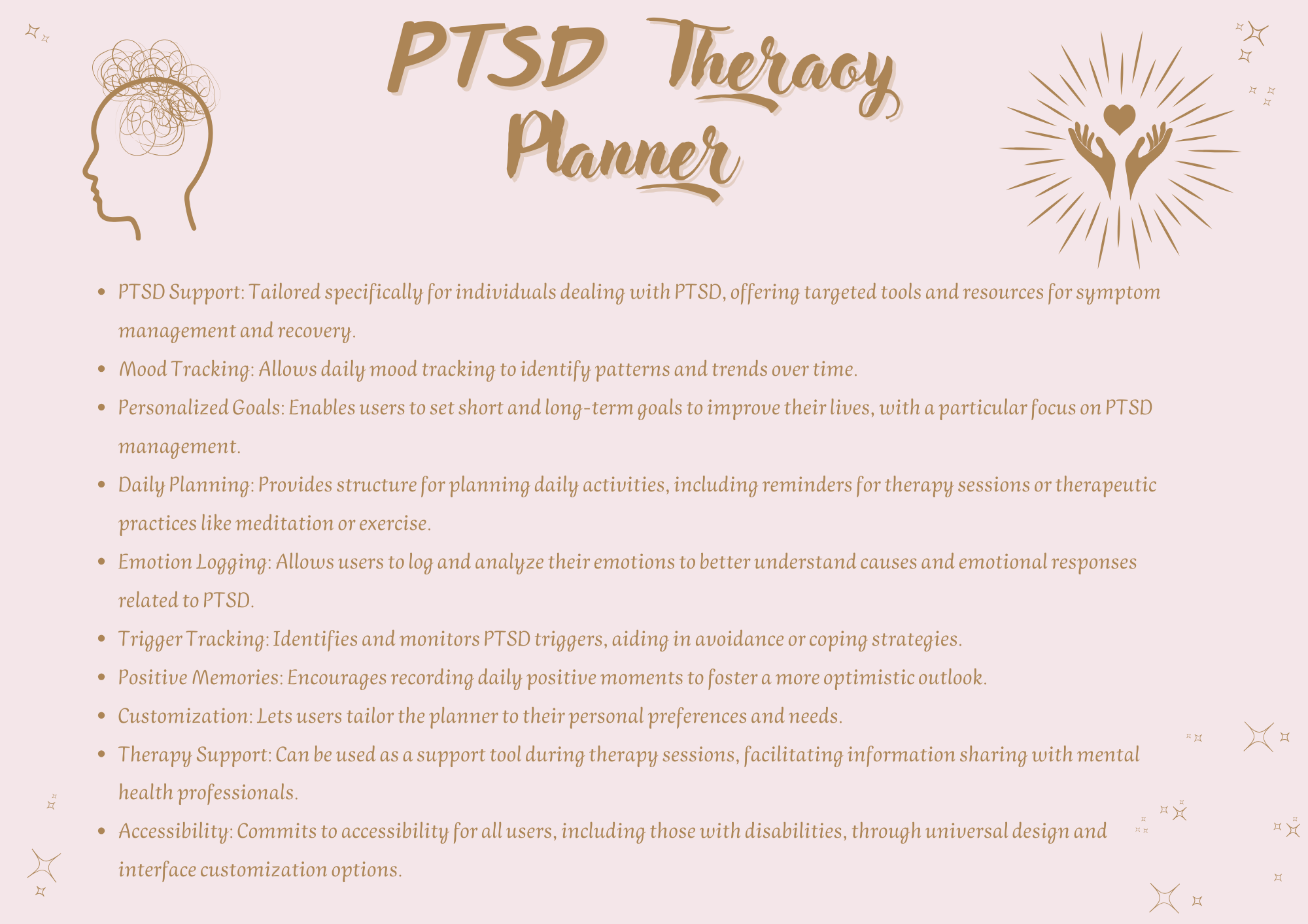 PTSD Therapy Planner