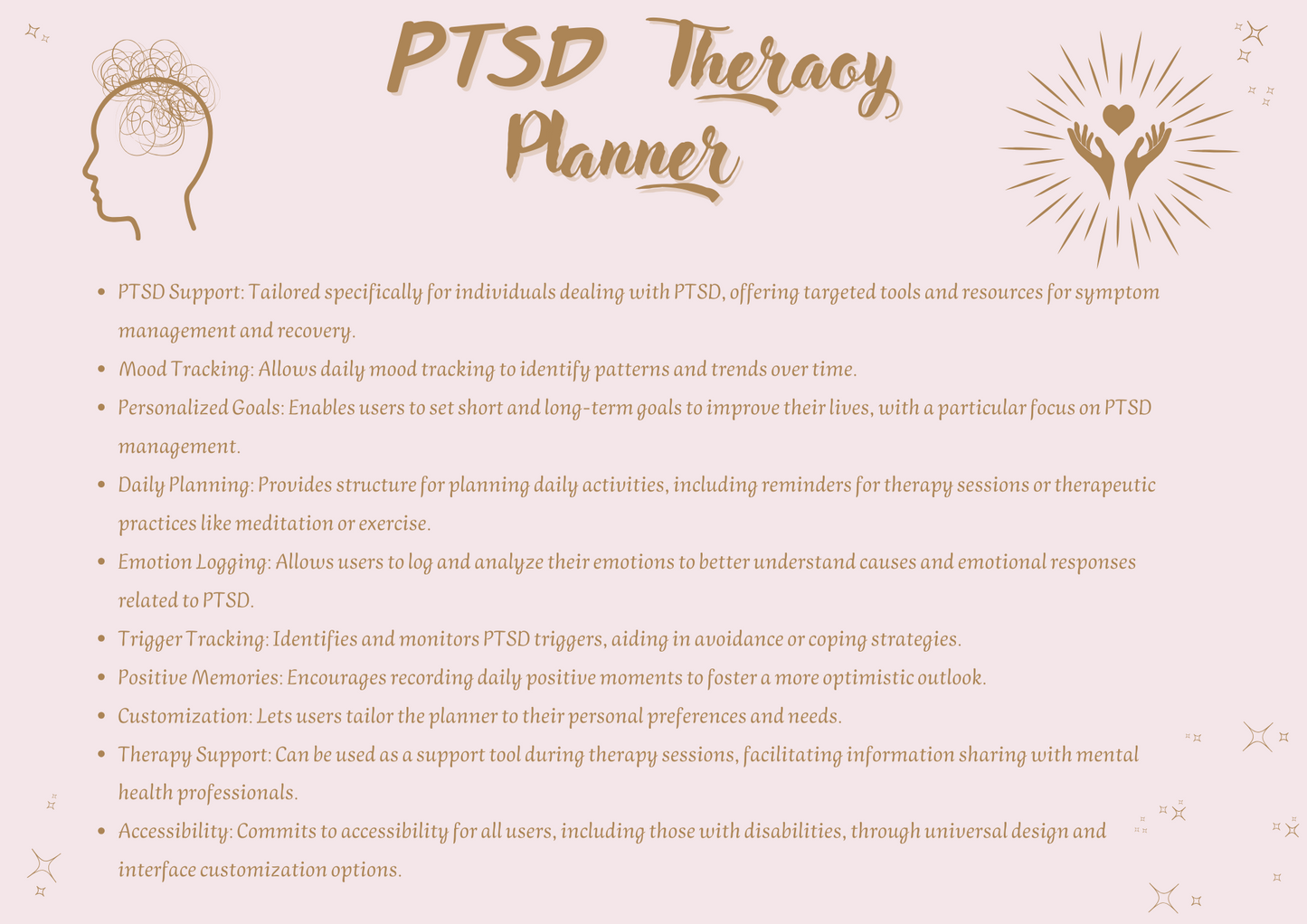 PTSD Therapy Planner