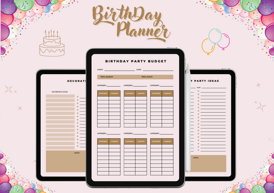 Birthday Planner