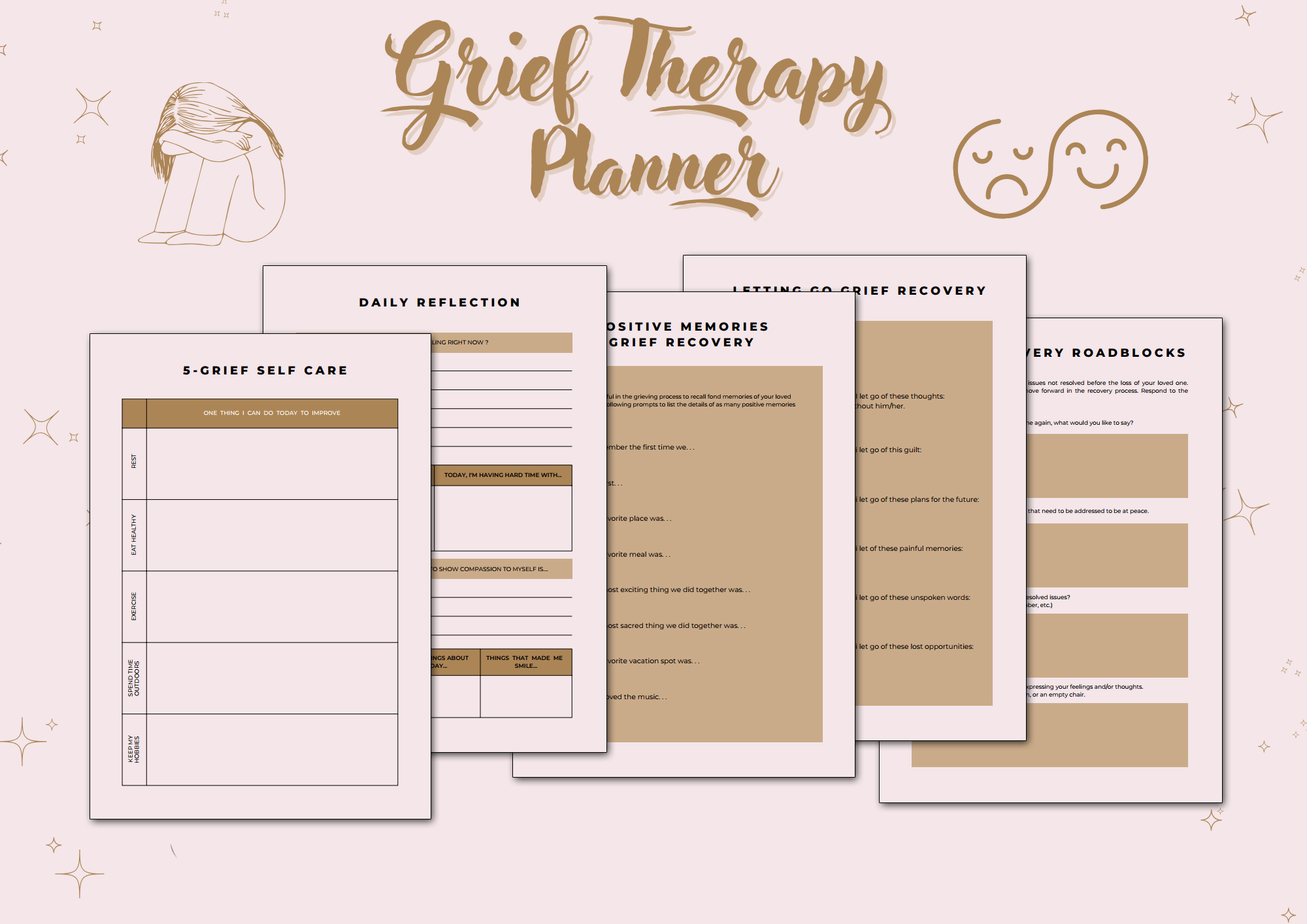 Grief Therapy Planner