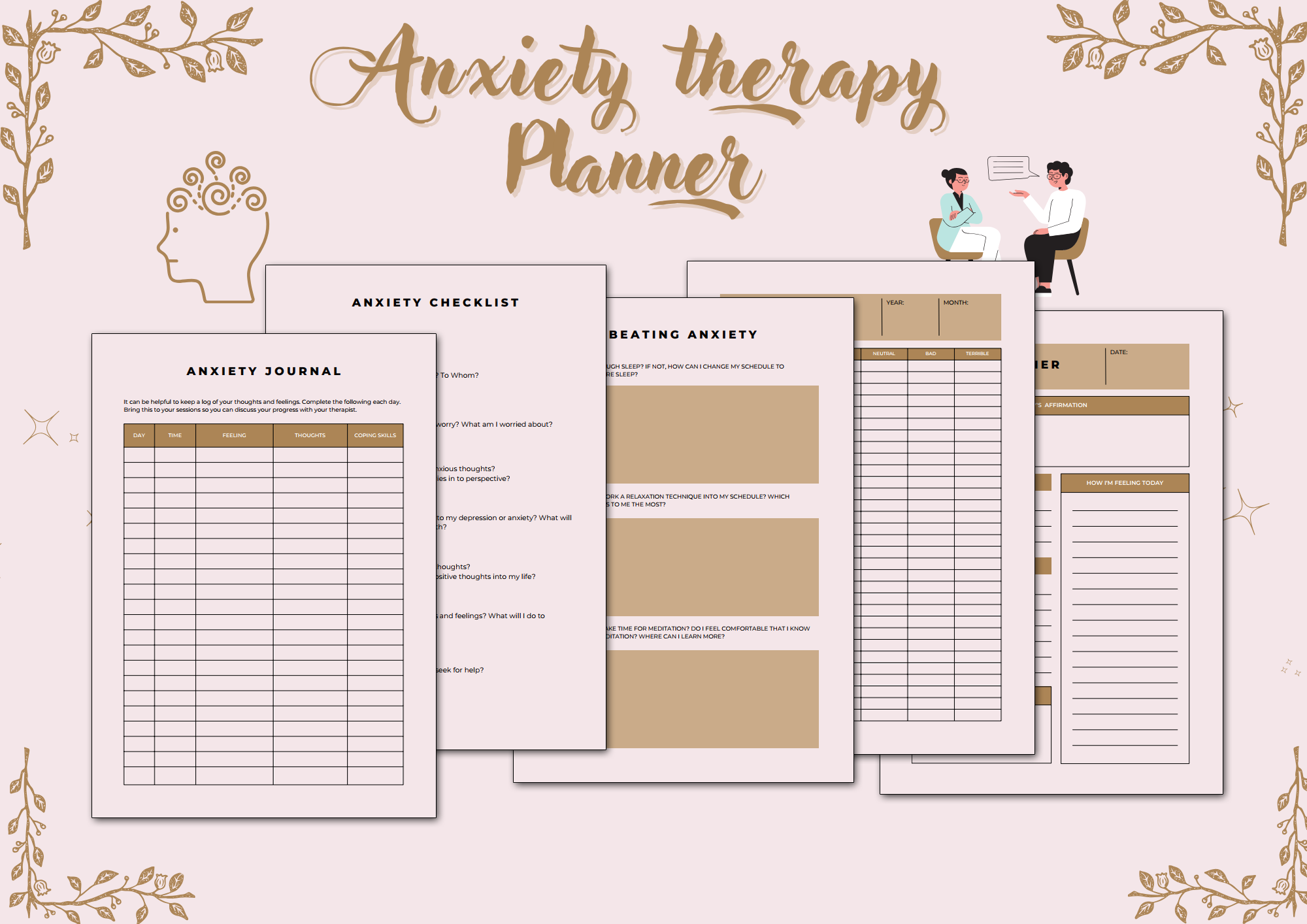 Anxiety Therapy Planner