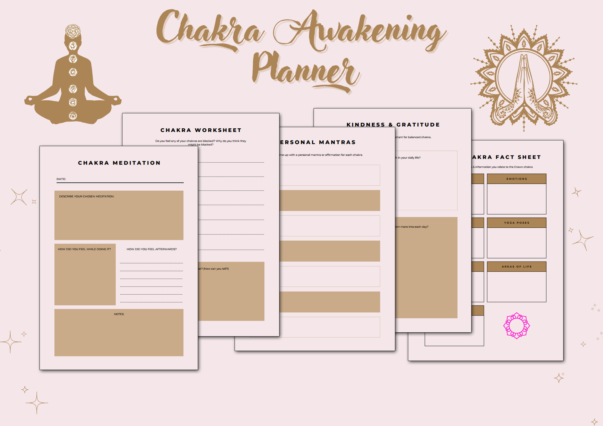 Chakra Awakening Planner