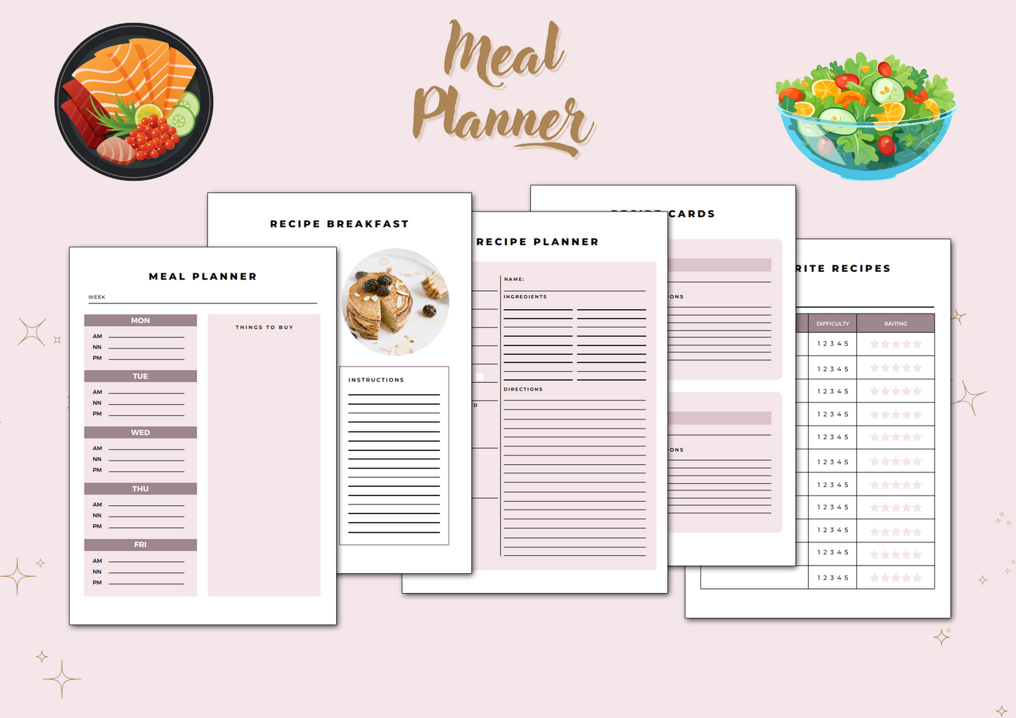 Meal Planner – My Digital Planner