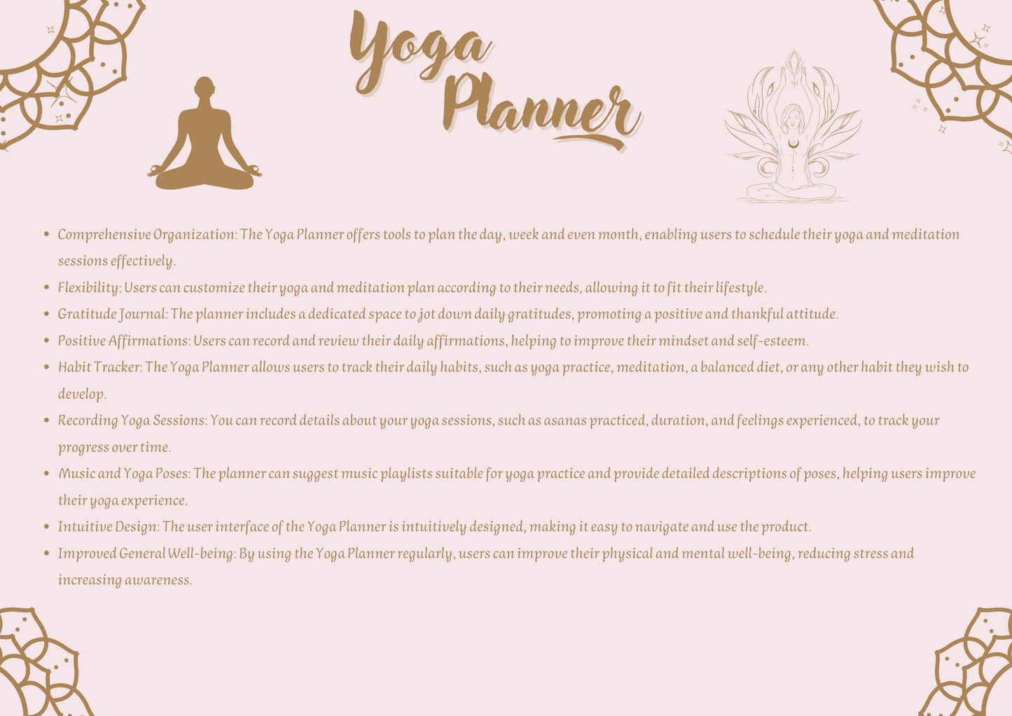 Yoga Planner