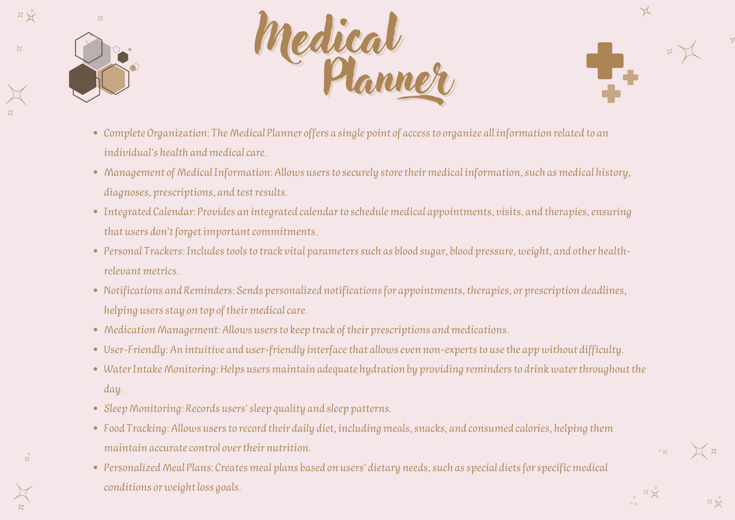 Medical Planner