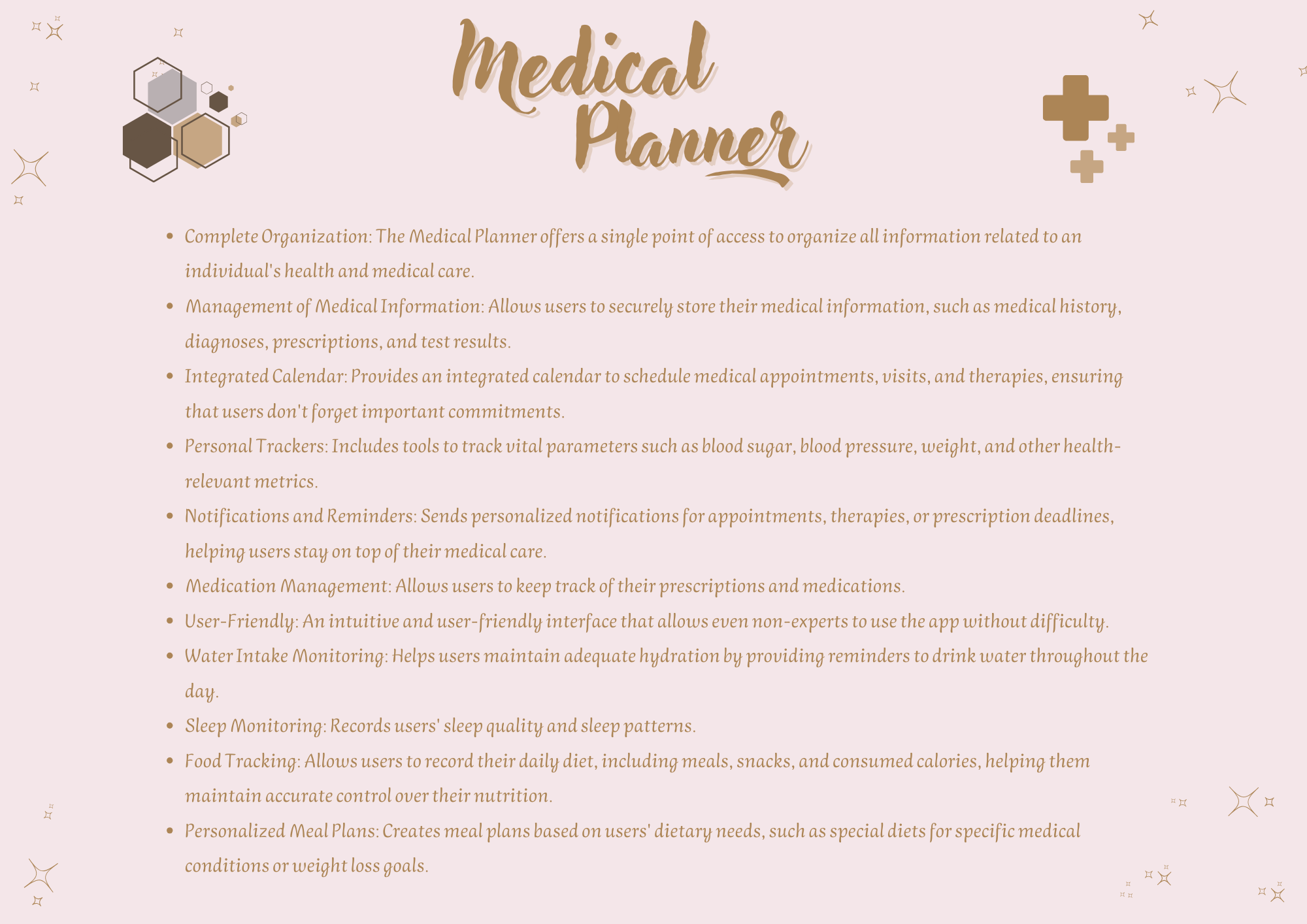 Medical Planner